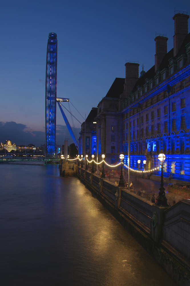 Blue Mood on the Thames