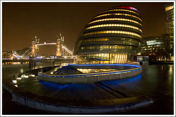 City Hall and Tower Bridge