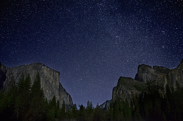 After Dark In Yosemite