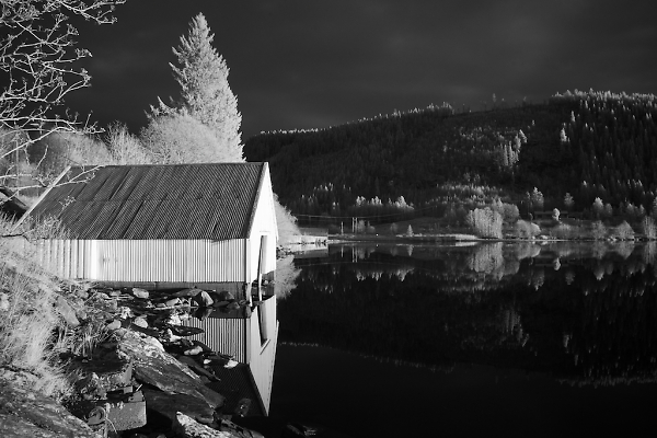 Boathouse by the Lake