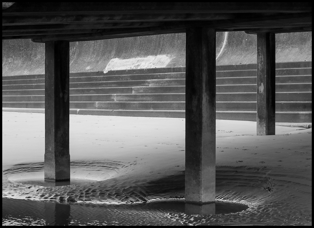 Beneath