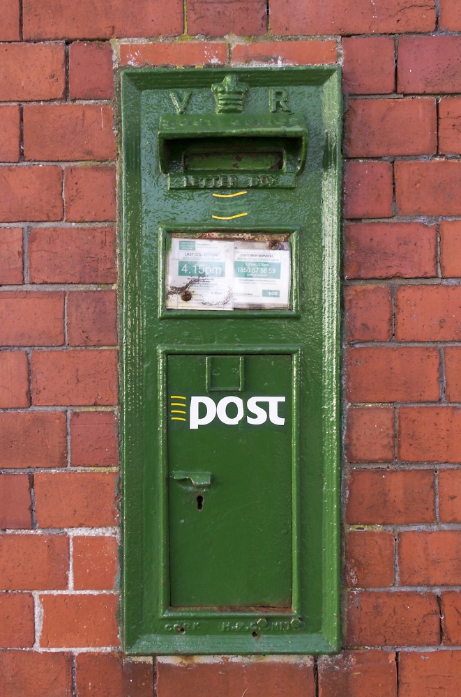 Pentax User Irish post box