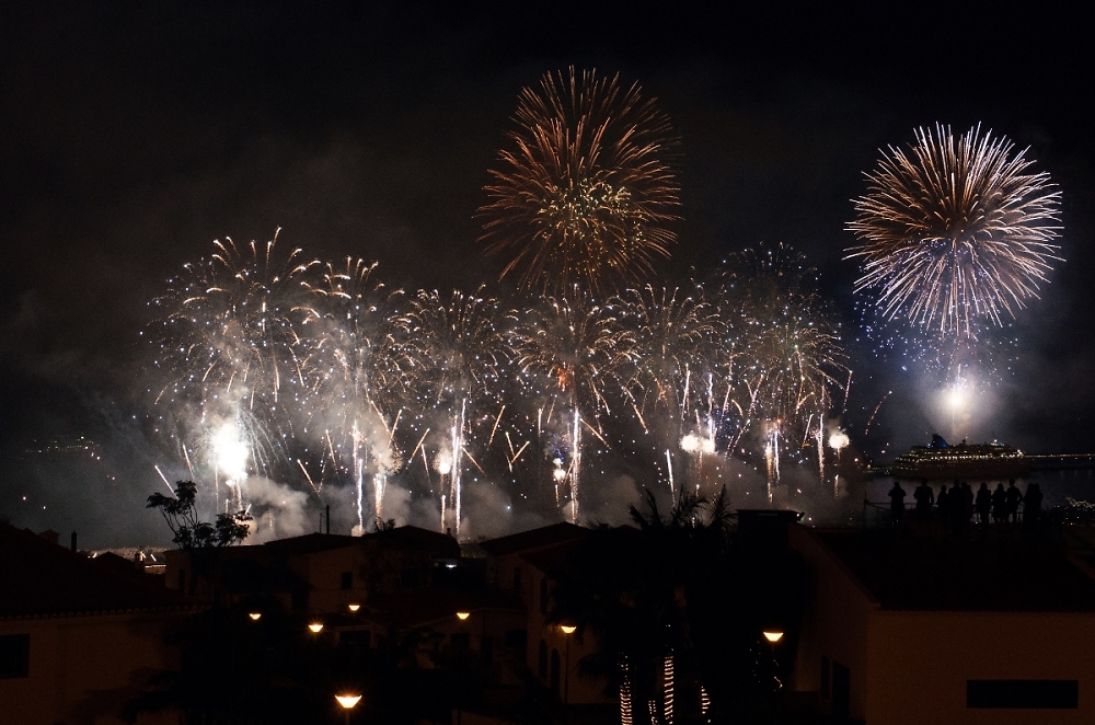 New Year fireworks in Madeira