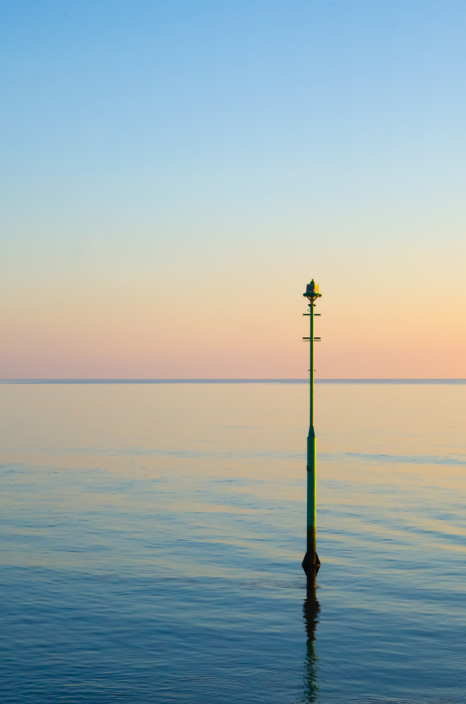 Sunset at West bay