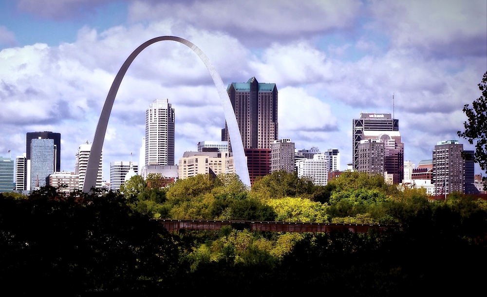 The Gateway Arch in St. Louis, Missouri, USA