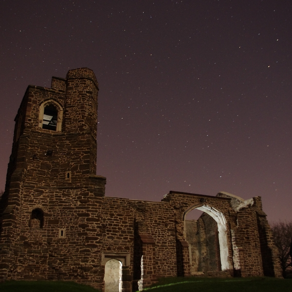 Clophill Church in the morning