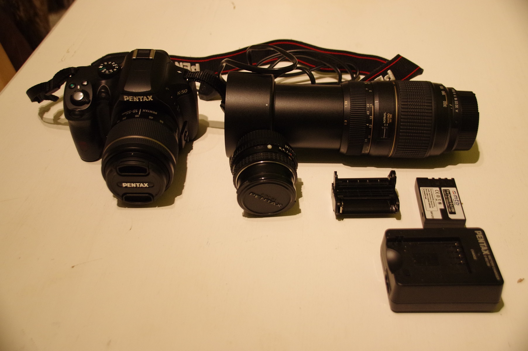 My K-50 and some lenses