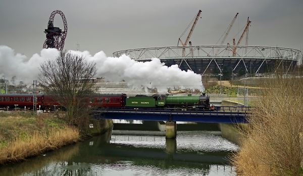 B1 'Mayflower' at Stratford