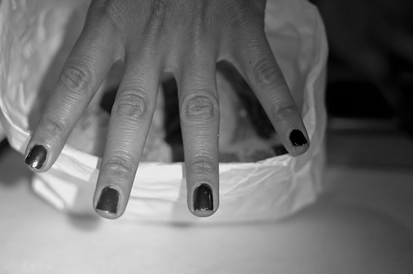 Woman hand