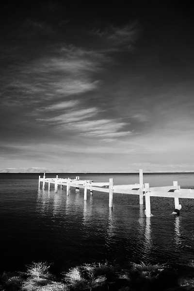Jetty Fjord Clouds III
