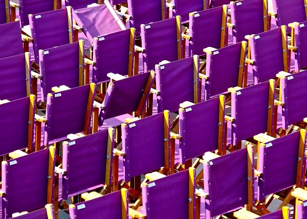 The colour purple