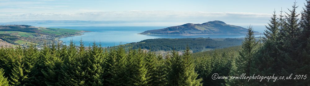 Lamlash Bay panorama