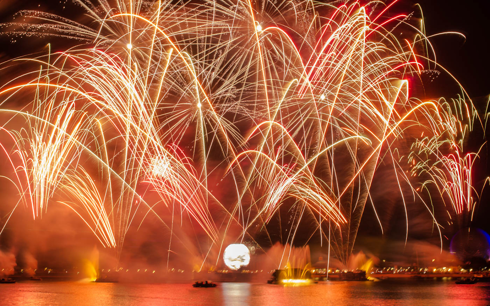 Walt Disney World EPCOT Fireworks