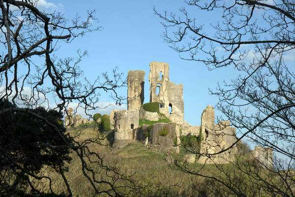 Corfe Castle colour