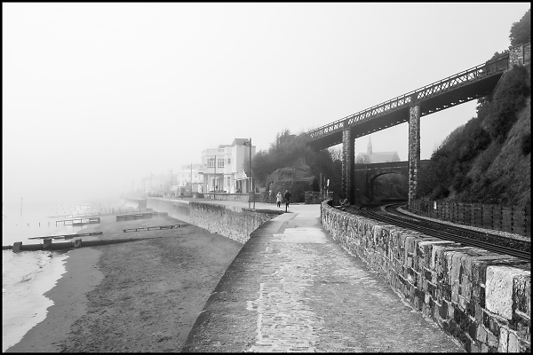 Misty Day at Teignmouth