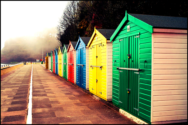 Beach Huts at Dawlish