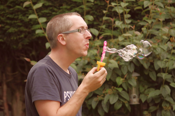 Blowing bubbles