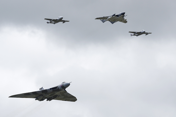 Classic Four flypast