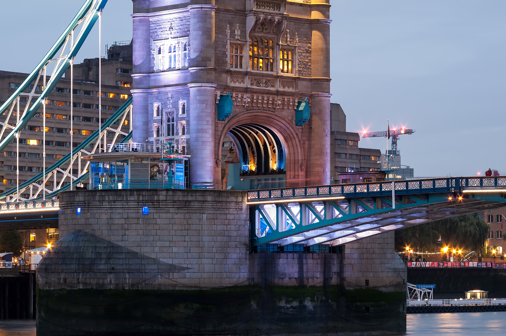 London, err Tower Bridge up close...