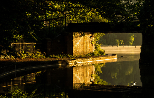 Dawn at Mychette Lake 2015