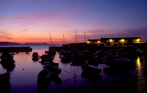 Lyme Regis harbour