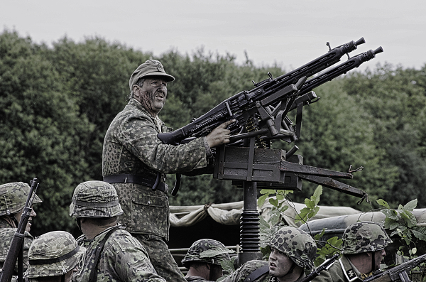 Mg 42 twin AA mount