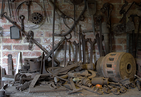 Abandoned workshop