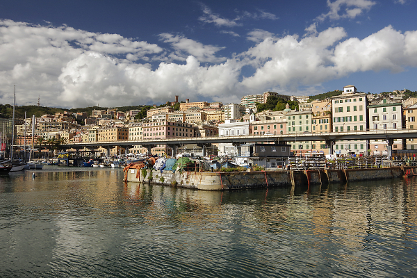 Genoa from the old port