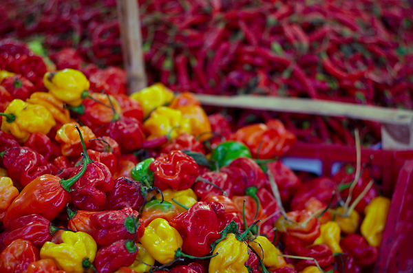 red, green, yellow