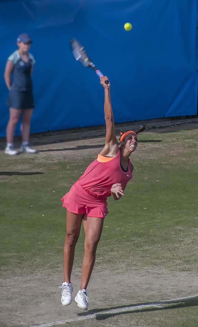 MADISON KEYS SERVES