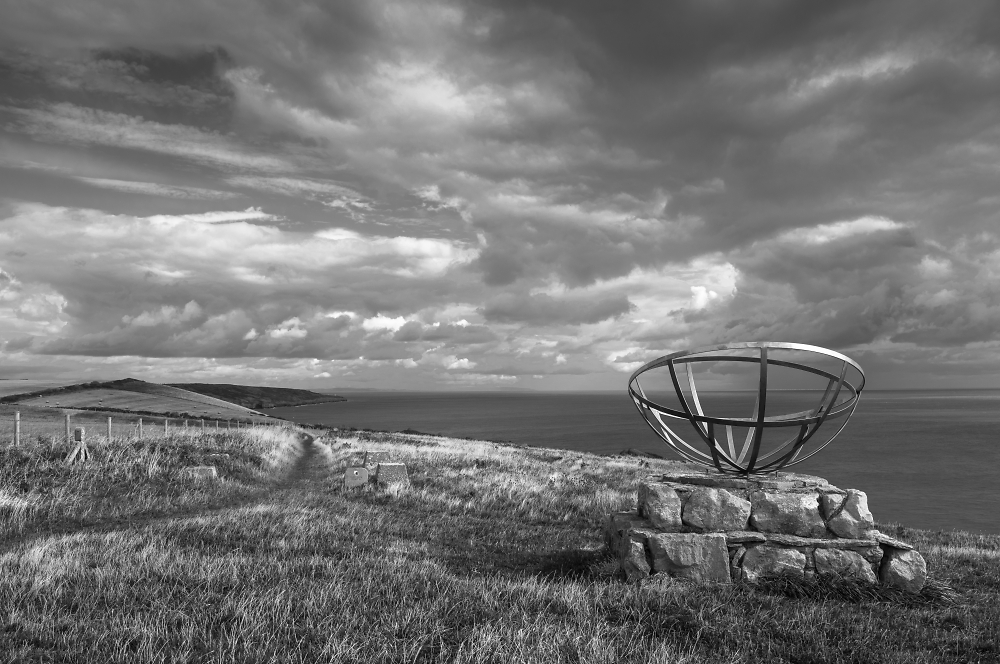 Radar memorial at St. Aldhem's Head