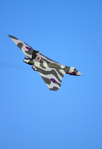 XH558 last display flight