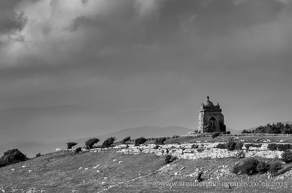 Bardsea Monument B&W