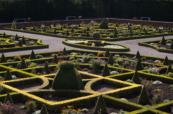 Parterre Hanbury Hall