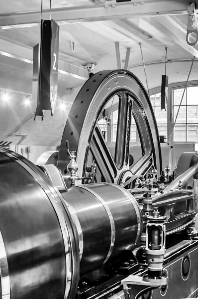 Tower Bridge Steam Engine Wheel