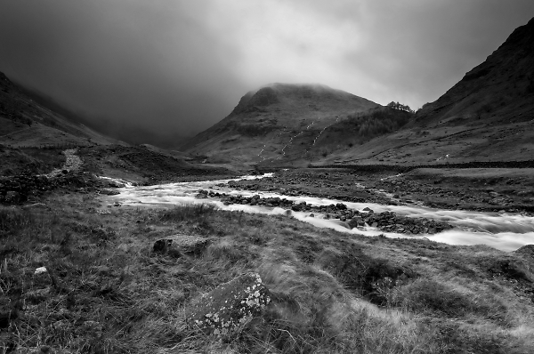 Into The Valley - BW version