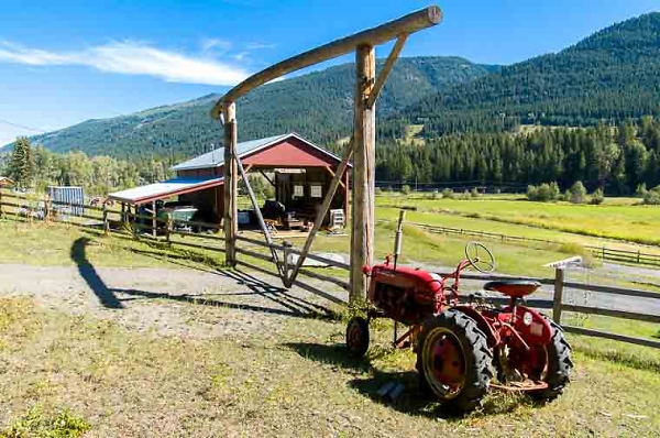 the ranch and tractor
