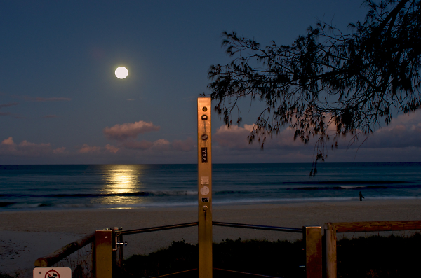 Christmas full moon