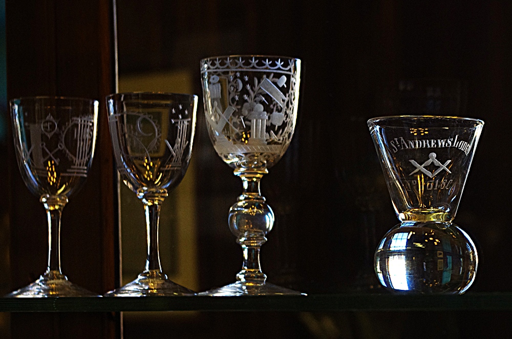 Some Georgian glassware