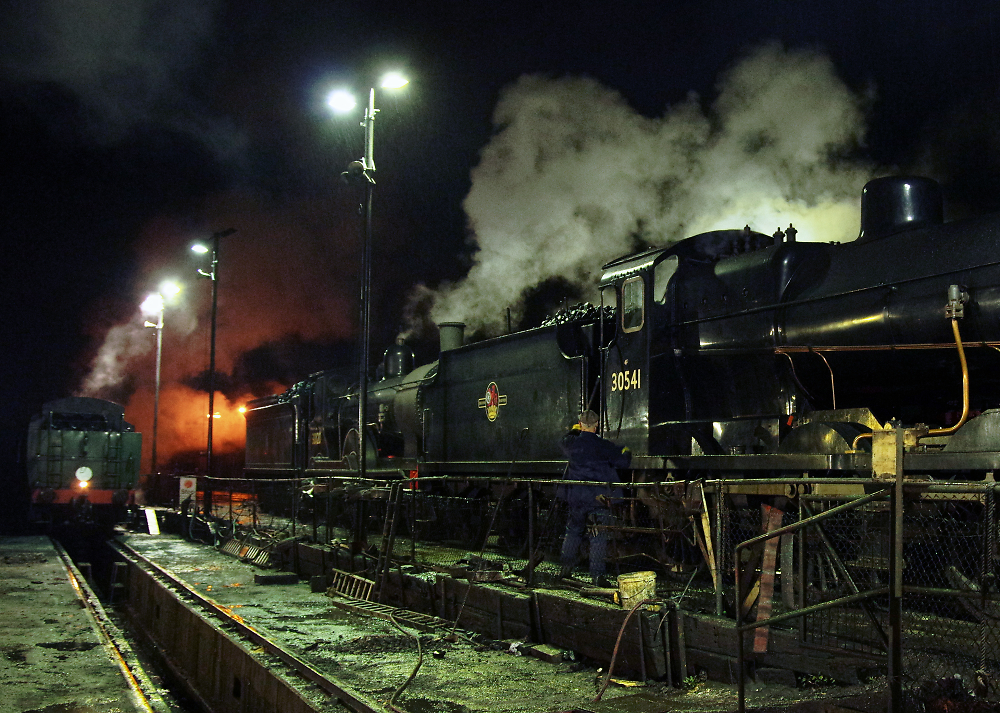 Southern Steam at Night