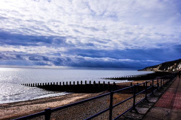 Clouds over the English Channel