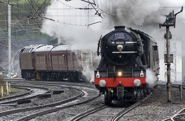 Flying Scotsman back on track