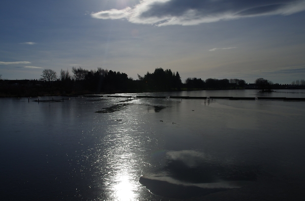 Frozen Yeadon Tarn