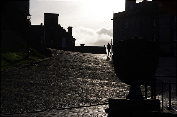 A cold day at the castle