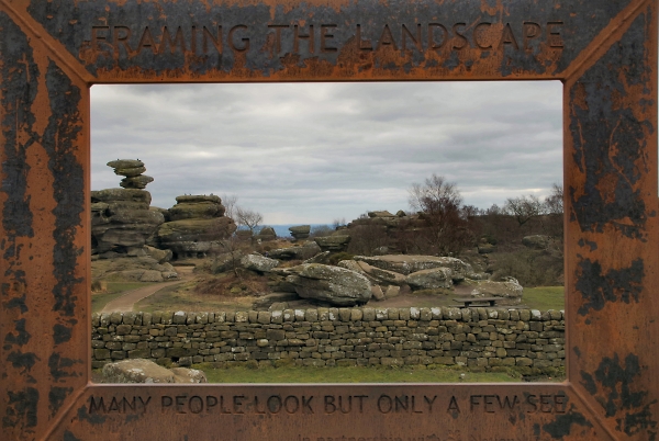 Brimham Rocks Framed