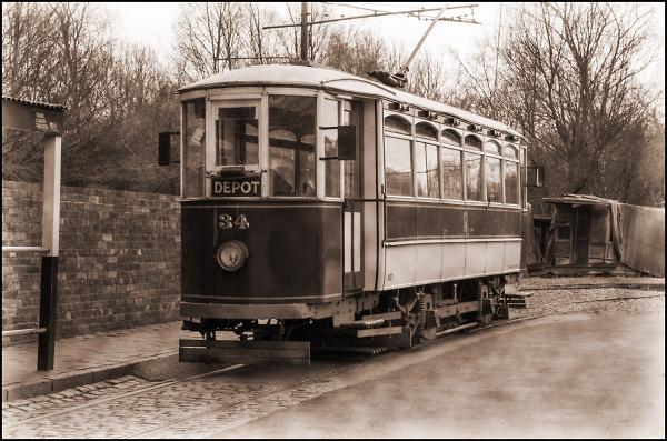 Single Decker Tram