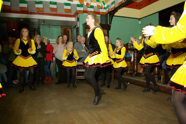 St Patrick's Day in Brentwood