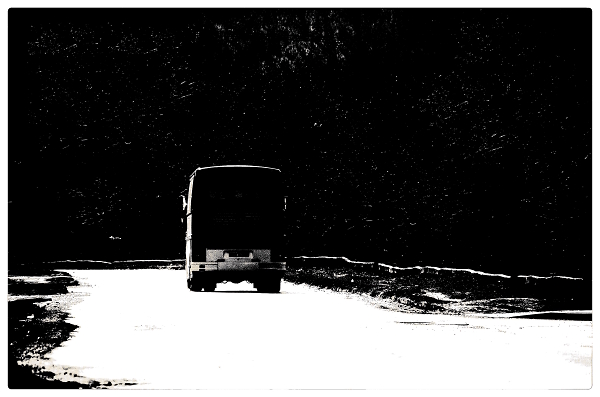 The road along the edge of the world.