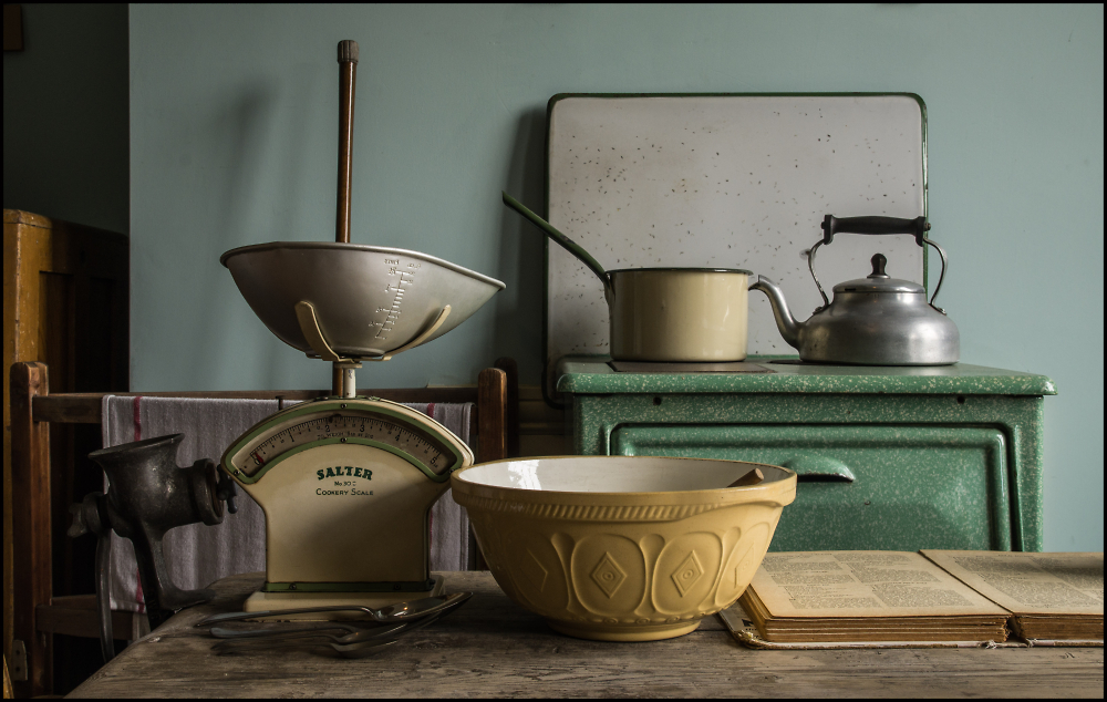 Still Life in an Old Kitchen