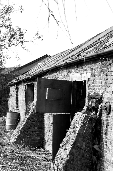 Crumbling stable